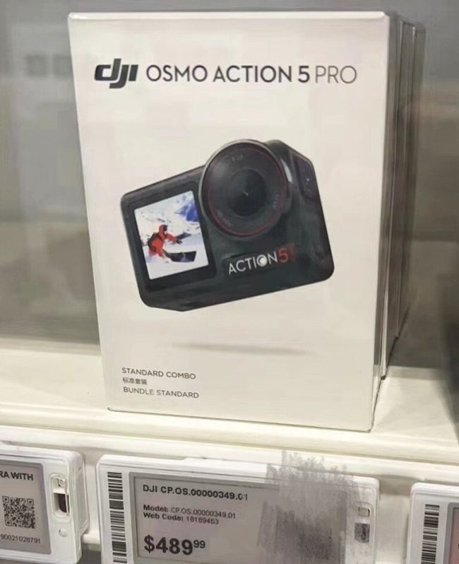 DJI大疆发布全新超旗舰画质运动相机Osmo Action 5 Pro 星空官方体育4K120视频录制极致体验(图2) DJI大疆发布全新超旗舰画质运动相机Osmo Action 5 Pro 星空官方体育4K120视频录制极致体验(图2)