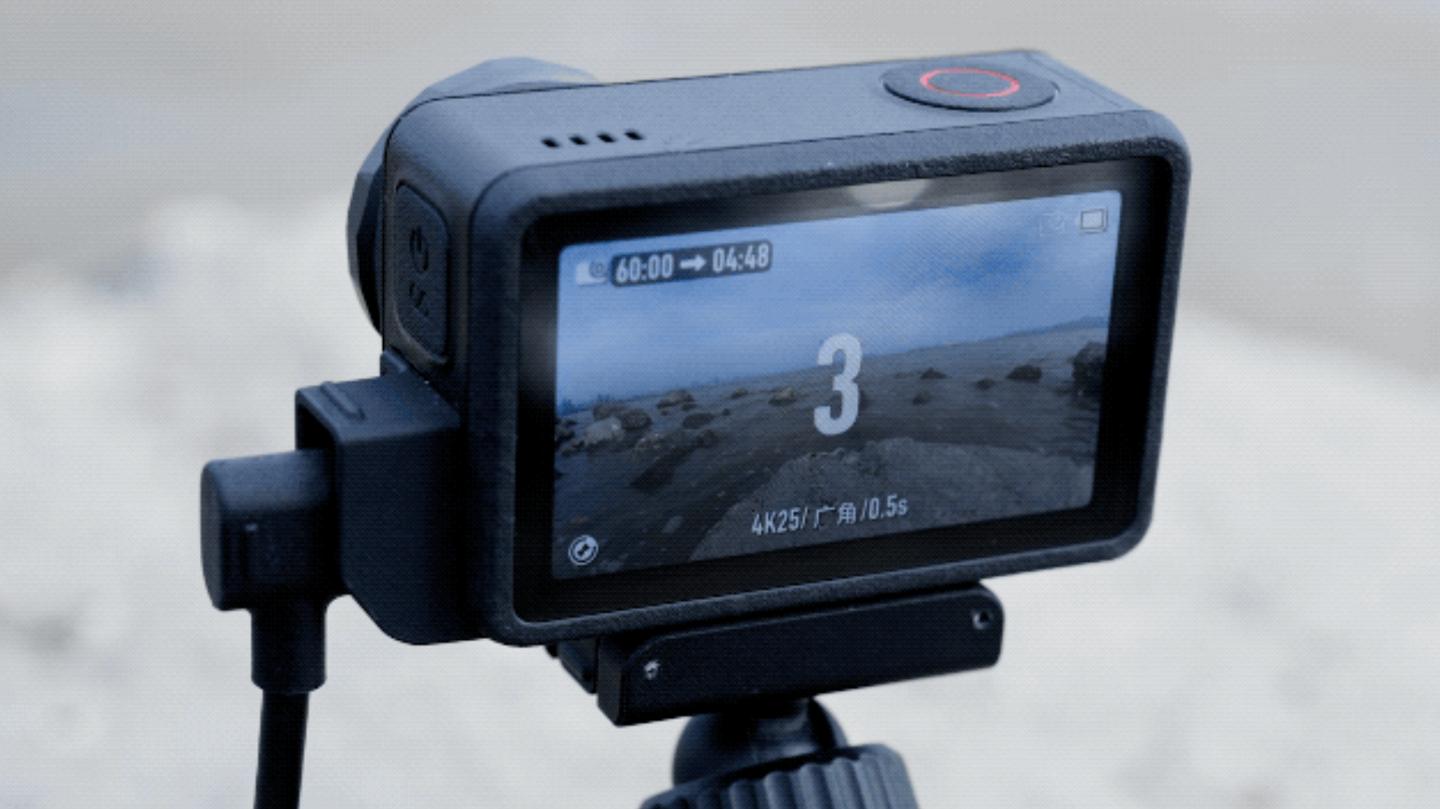大疆Osmo Action 5 Pro运动相机新增支持增广镜模式、定时开拍(图2)