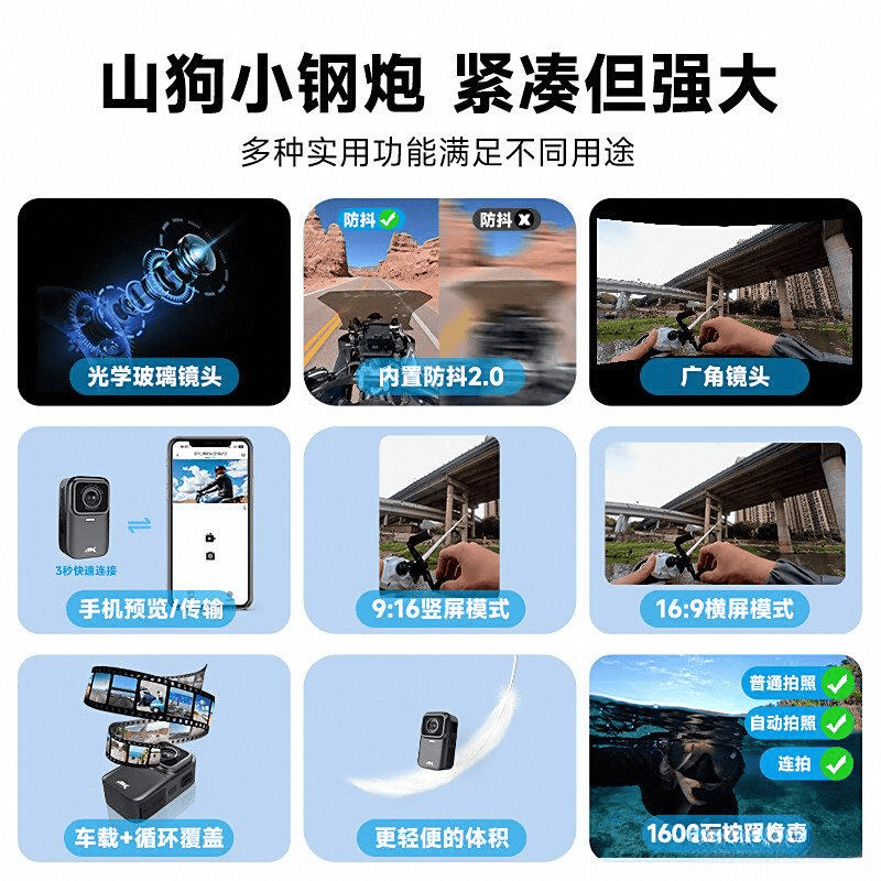 高性价比运动相机推荐轻松选择理想产品！(图3)